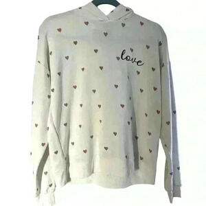 Marled LOVE soft pullover hoodie